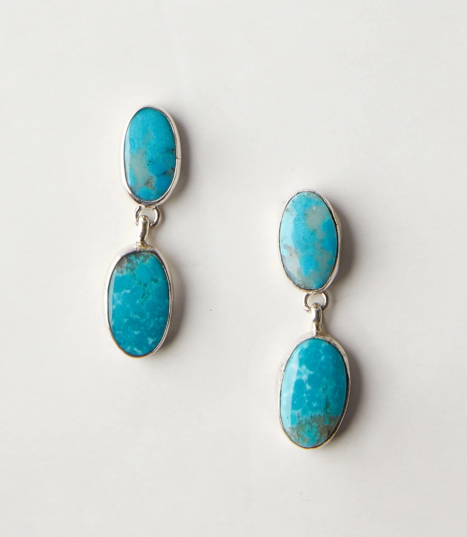 Karen Kane Turquoise Drop Earrings Accessories
