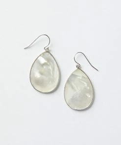 Karen Kane Accessories Mother Of Pearl Drop Earrings