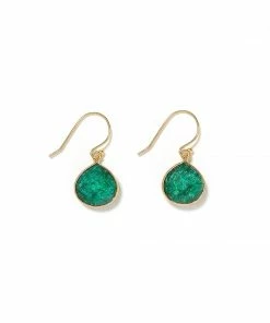Karen Kane Accessories Gemstone Pear Drop Earrings