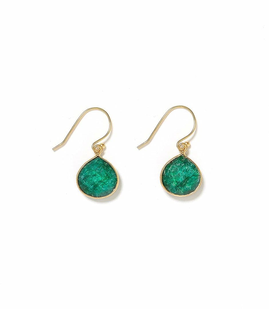 Karen Kane Accessories Gemstone Pear Drop Earrings