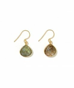 Karen Kane Gemstone Pear Drop Earrings