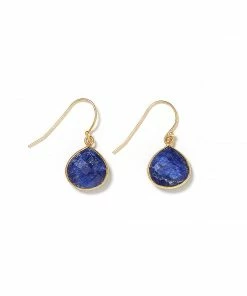 Karen Kane Gemstone Pear Drop Earrings