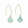 Karen Kane Accessories Gemstone Drop Earrings