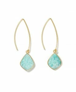 Karen Kane Accessories Gemstone Drop Earrings