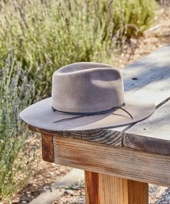 Karen Kane Leather Trim Velour Hat Accessories