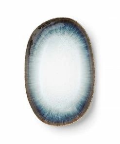 Karen Kane Home Montecito Glazed Oval Platter