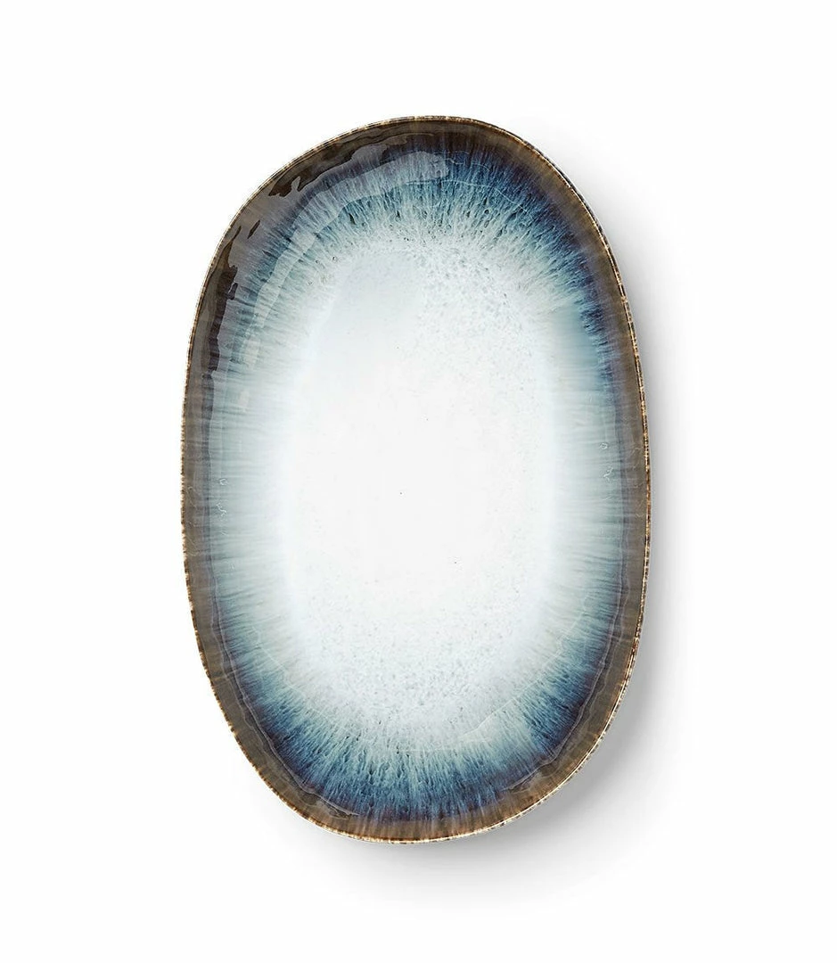 Karen Kane Home Montecito Glazed Oval Platter