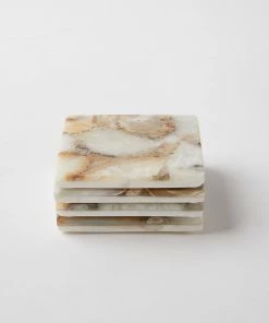 Karen Kane Agate Coasters, Set Of 4 Home