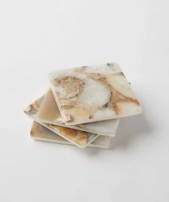 Karen Kane Agate Coasters, Set Of 4 Home