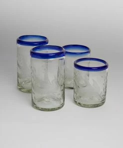 Karen Kane Home Etched Dove Juice Glass