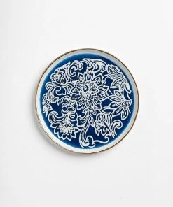 Karen Kane Santa Barbara Glazed Dinner Plate