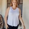 Karen Kane Tops Plus Size Shirttail Tank