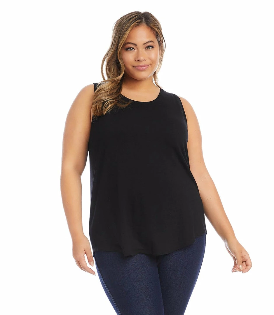 Karen Kane Plus Size Shirttail Tank