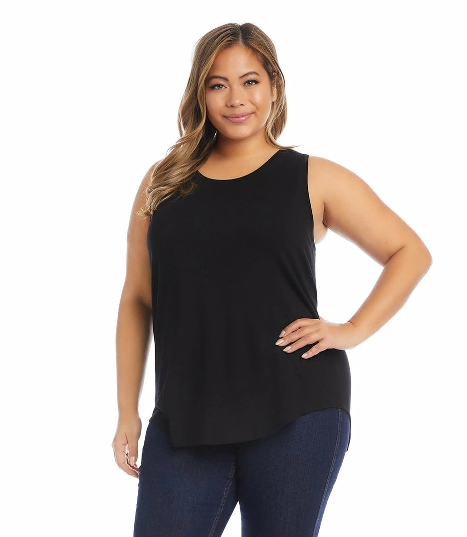Karen Kane Plus Size Shirttail Tank
