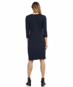 Karen Kane Dresses Side-Shirred Dress