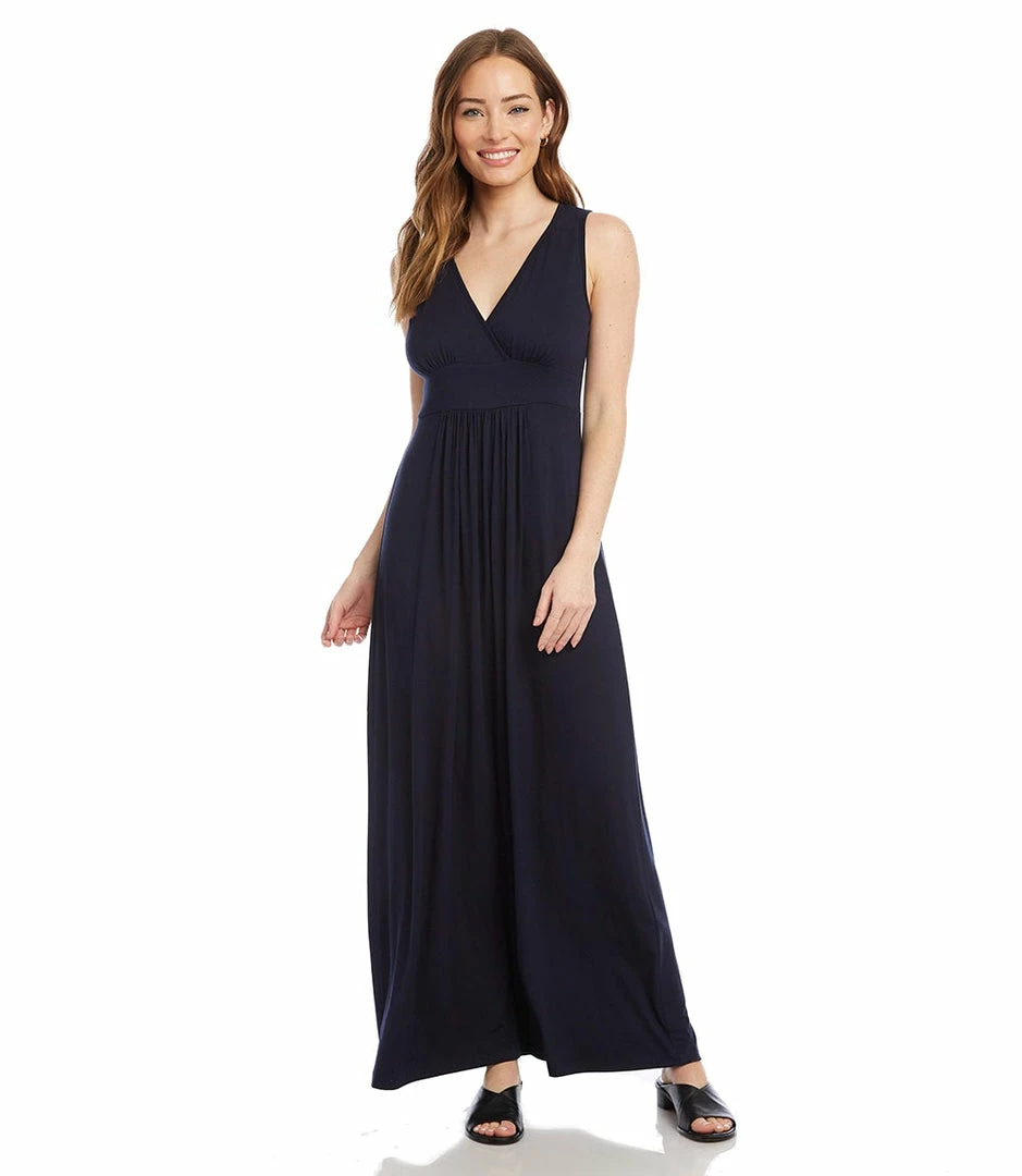 Karen Kane V-Neck Maxi Dress