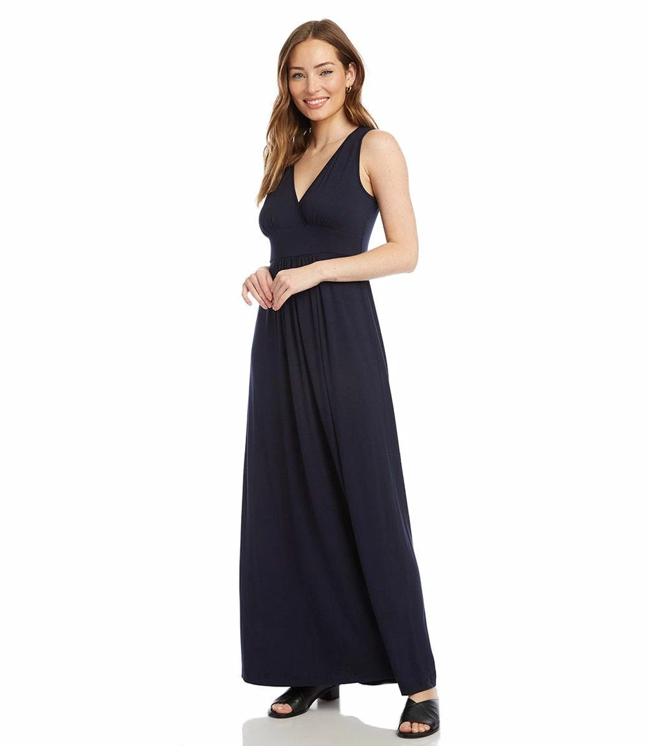 Karen Kane V-Neck Maxi Dress