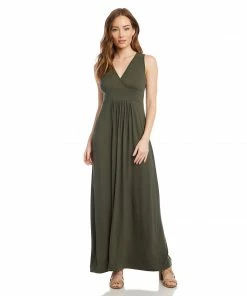 Karen Kane Best Sellers V-Neck Maxi Dress
