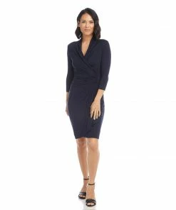 Karen Kane Cascade Wrap Dress Best Sellers