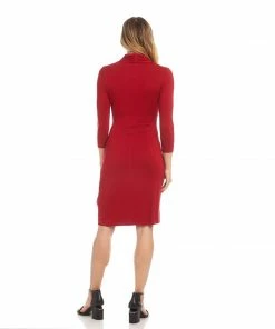 Karen Kane Cascade Wrap Dress Best Sellers