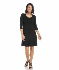 Karen Kane Dresses Three Quarter Sleeve A Line Dress
