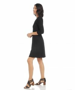 Karen Kane Dresses Three Quarter Sleeve A Line Dress
