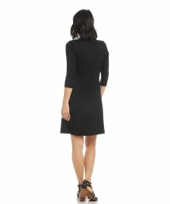Karen Kane Dresses Three Quarter Sleeve A Line Dress