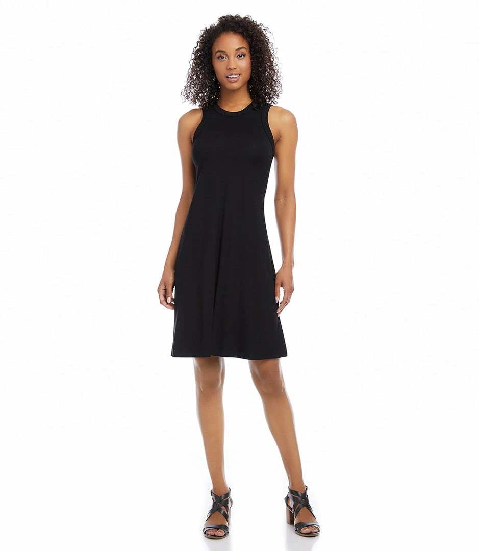 Karen Kane High Neck A Line Dress