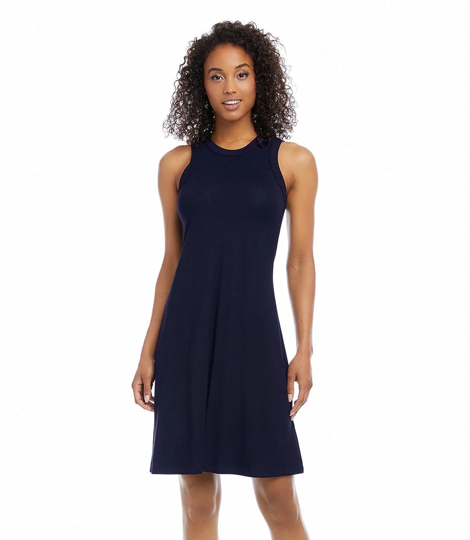 Karen Kane High Neck A Line Dress Dresses
