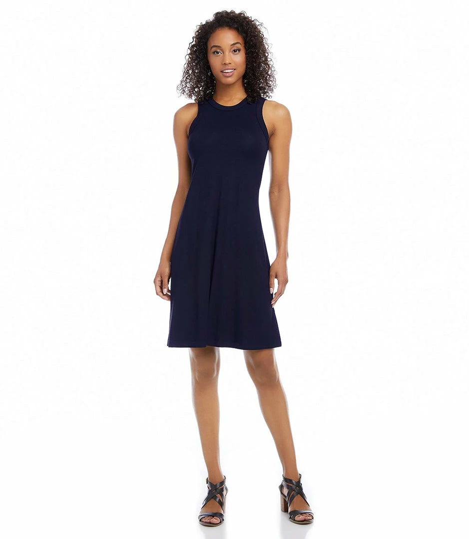 Karen Kane High Neck A Line Dress Dresses