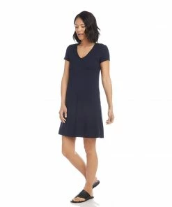 Karen Kane Best Sellers Quinn V Neck Pocket Dress