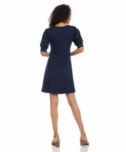 Karen Kane Petite Size Erin A-Line Dress