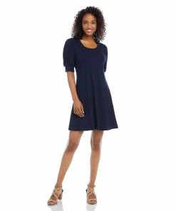 Karen Kane Petite Size Erin A-Line Dress