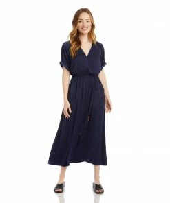 Karen Kane Cuffed Sleeve Dress Dresses