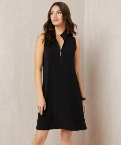 Karen Kane Sleeveless Zip-Up Travel Dress Best Sellers
