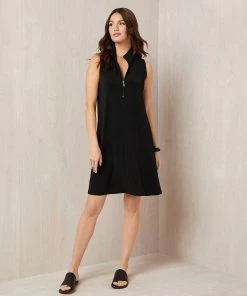 Karen Kane Sleeveless Zip-Up Travel Dress Best Sellers