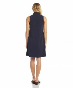 Karen Kane Sleeveless Zip-Up Travel Dress Best Sellers