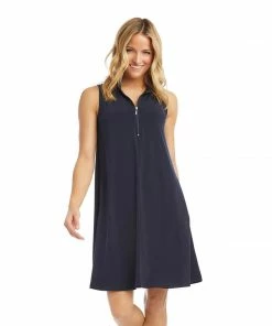 Karen Kane Sleeveless Zip-Up Travel Dress Best Sellers