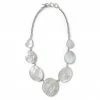Karen Kane Mother Of Pearl Sterling Silver Necklace