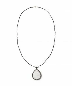 Karen Kane Large Mother Of Pearl Pendant Necklace