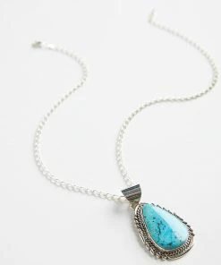 Karen Kane Turquoise Pendant Necklace Accessories