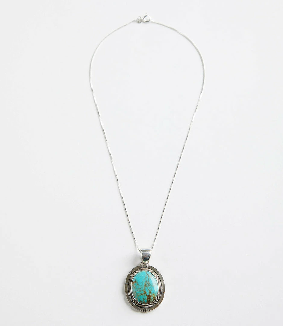 Karen Kane Accessories Turquoise Pendant Necklace