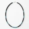 Karen Kane Beaded Turquoise And Jet Necklace