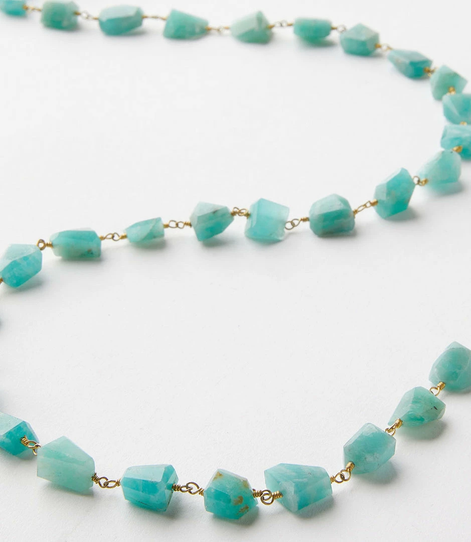 Karen Kane Accessories Amazonite Stone Necklace
