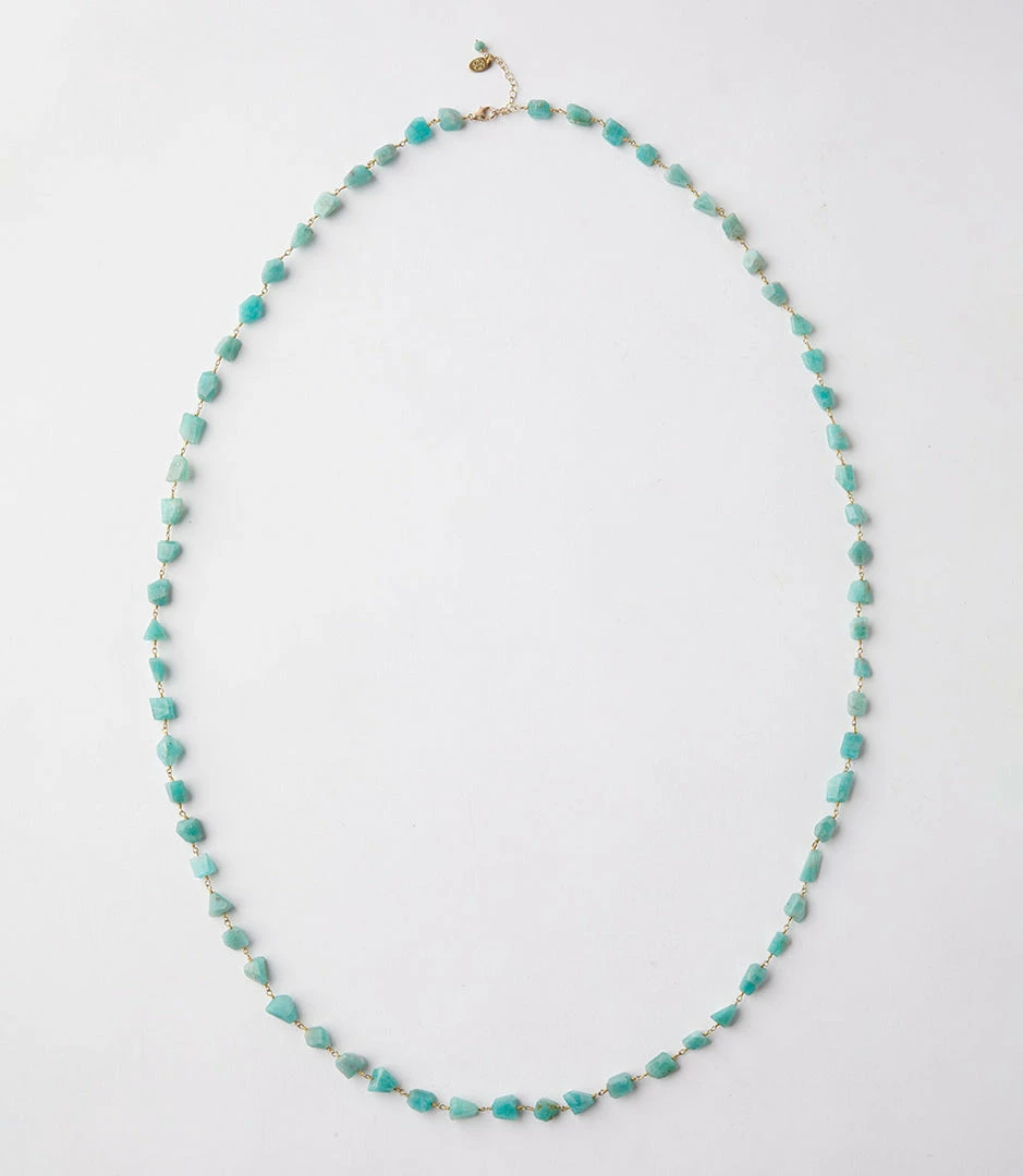 Karen Kane Accessories Amazonite Stone Necklace