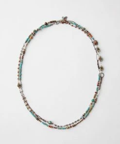 Karen Kane Beaded Turquoise And Jasper Necklace Accessories