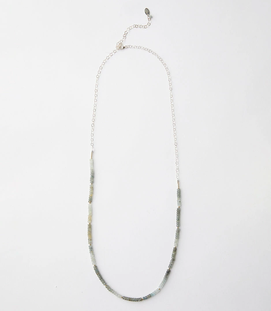 Karen Kane Beaded Aquamarine Necklace Accessories