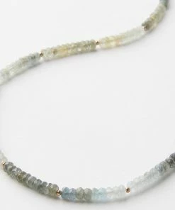 Karen Kane Beaded Aquamarine Necklace Accessories