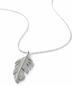 Karen Kane Feather Pendant Necklace
