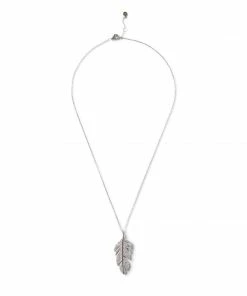 Karen Kane Feather Pendant Necklace